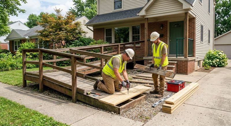 Disability Ramp Repair in Alpharetta, GA